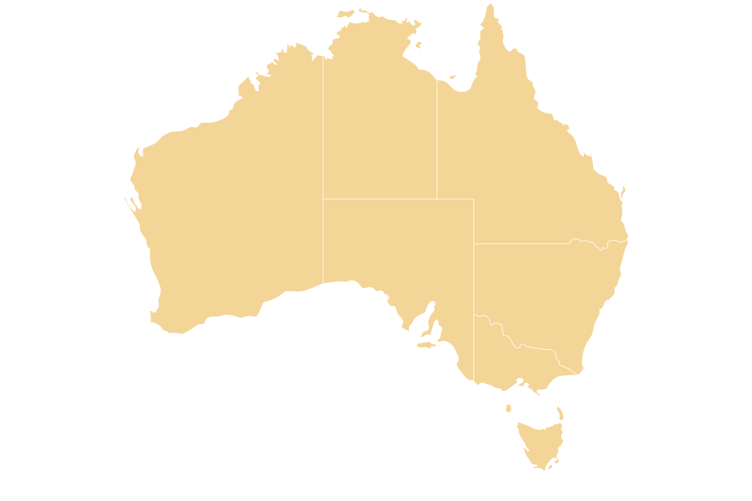 澳洲地圖