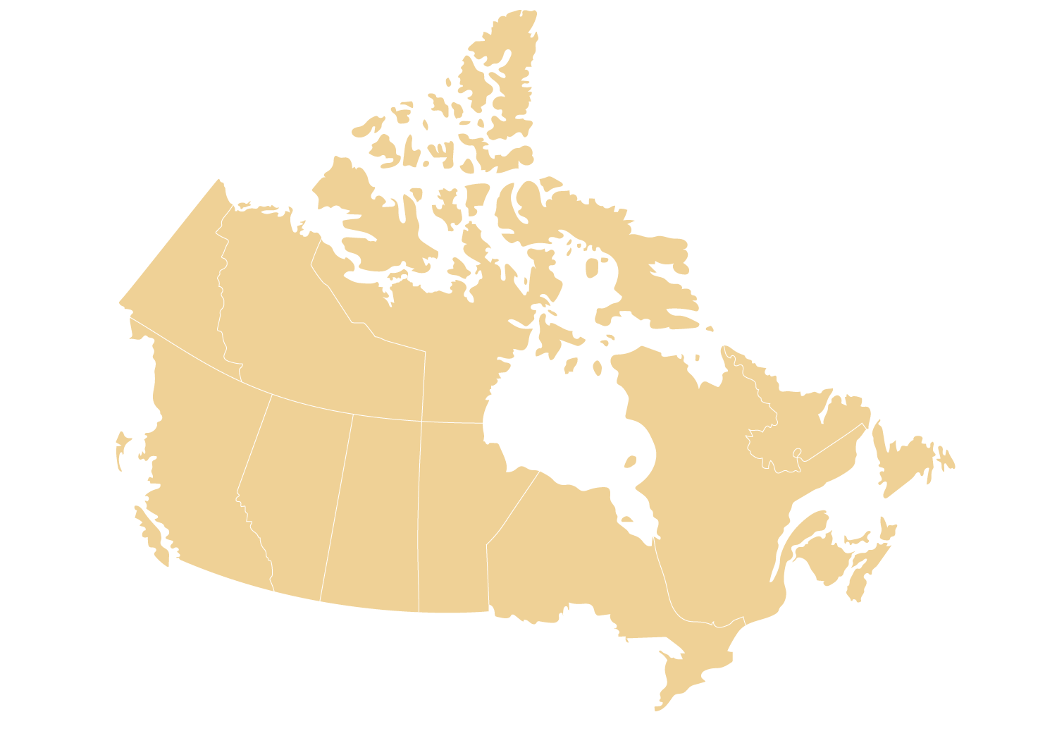 加拿大中學地圖